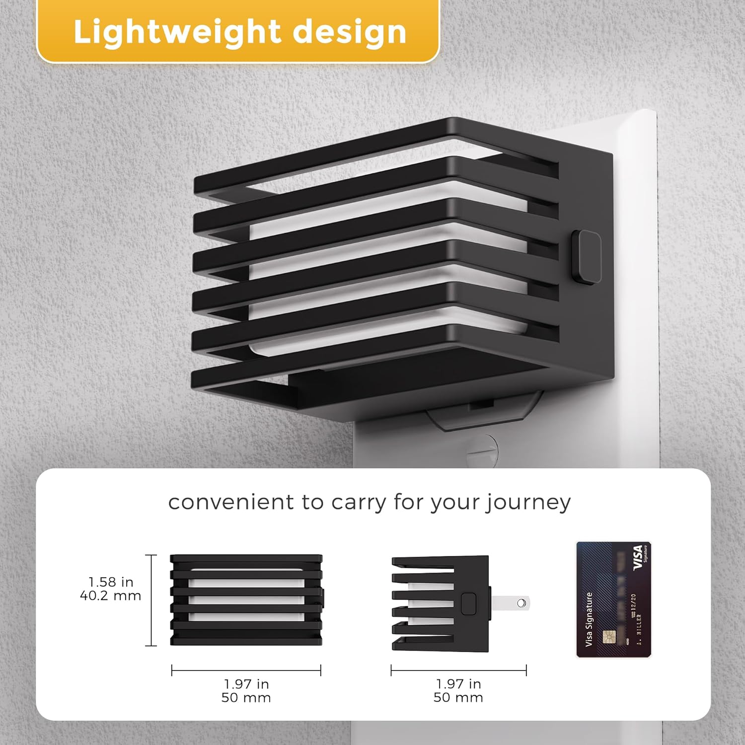 L LOHAS LED Night Lights Plug into Wall, 2 Pack Modern Night Light with Dusk to Dawn Sensor, Dimmable Plug in Night Light, Adjustable…