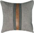 Farmhouse Decorative Outdoor Throw Pillow Covers for Couch Sofa Bed Brown Faux Leather Accent Pillow Cover Modern Decor Pillow Case 18 x…