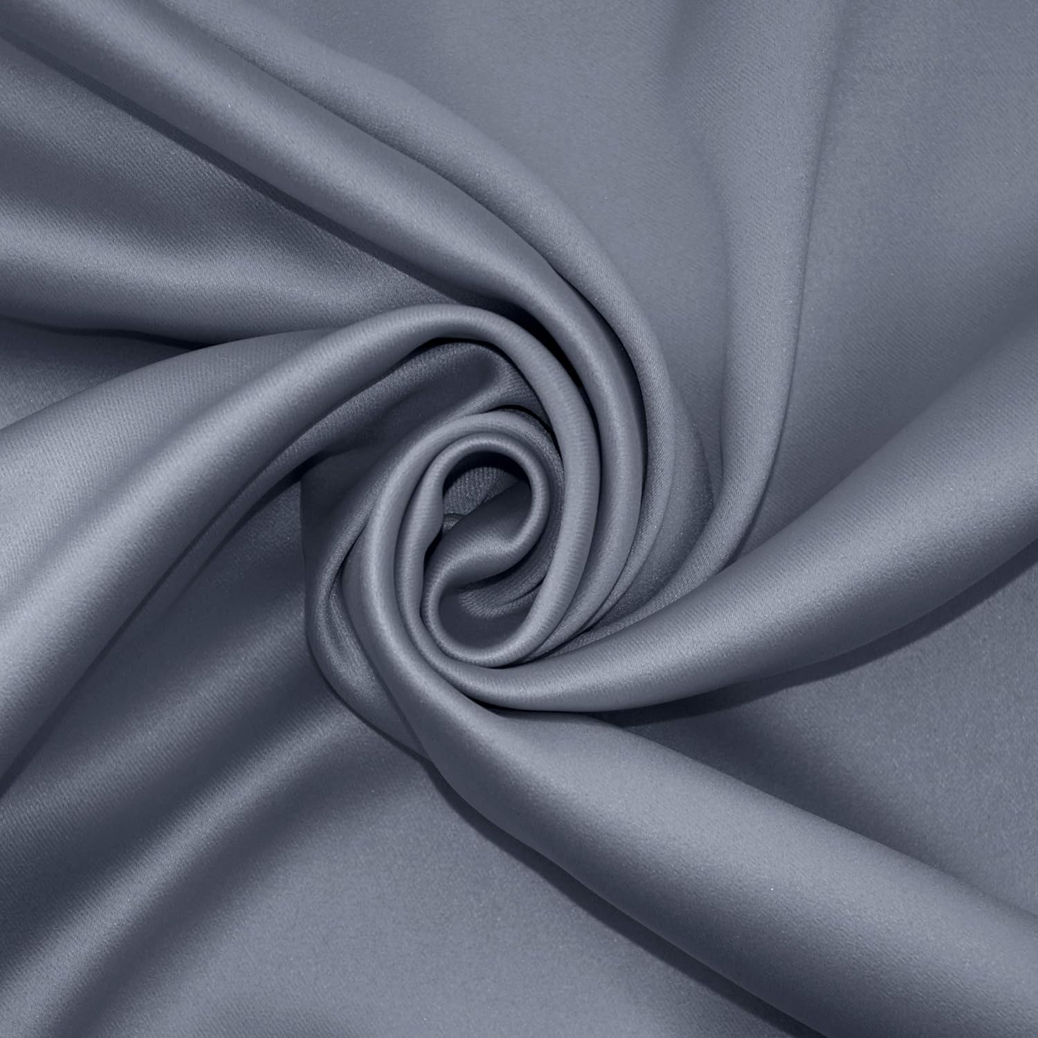 Sun Zero Nordic Theater Grade Extreme 100% Blackout Grommet Curtain Single Panel, 52" x 108", Haze