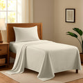 AshtonSheets 100% Egyptian Cotton Twin XL Bed Sheets Set - Luxury 600 Series Refined Collection Egyptian Cotton Sheets for Twin XL Size Bed…