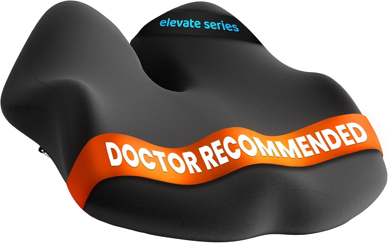 EverlastingComfort Elevate Series by Everlasting Comfort Memory Foam Seat Cushion for Office Chairs & Car - Ergonomic Desk Accessories - Cu…