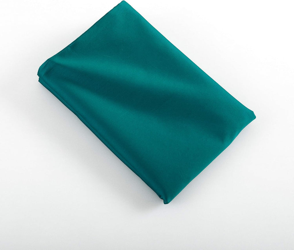 Evolive 300 Thread Count 100% Cotton Body Pillow Cover, 21" x 54", Soft Breathable Replacement Pillow Case with Hidden Zipper Closure (Teal…