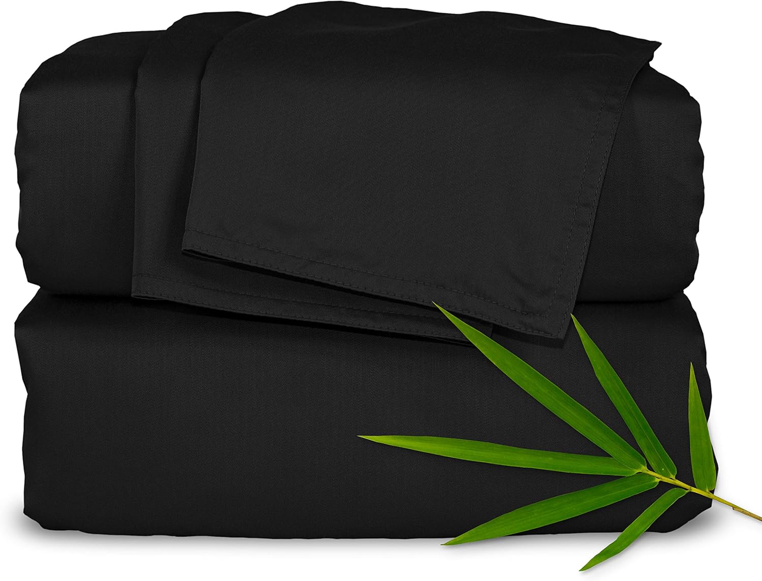 PureBamboo Pure Bamboo Split King Sheets, Genuine 100% Organic Viscose Derived from Bamboo Bed Sheet Set, Soft & Cooling, Double Stitching,…