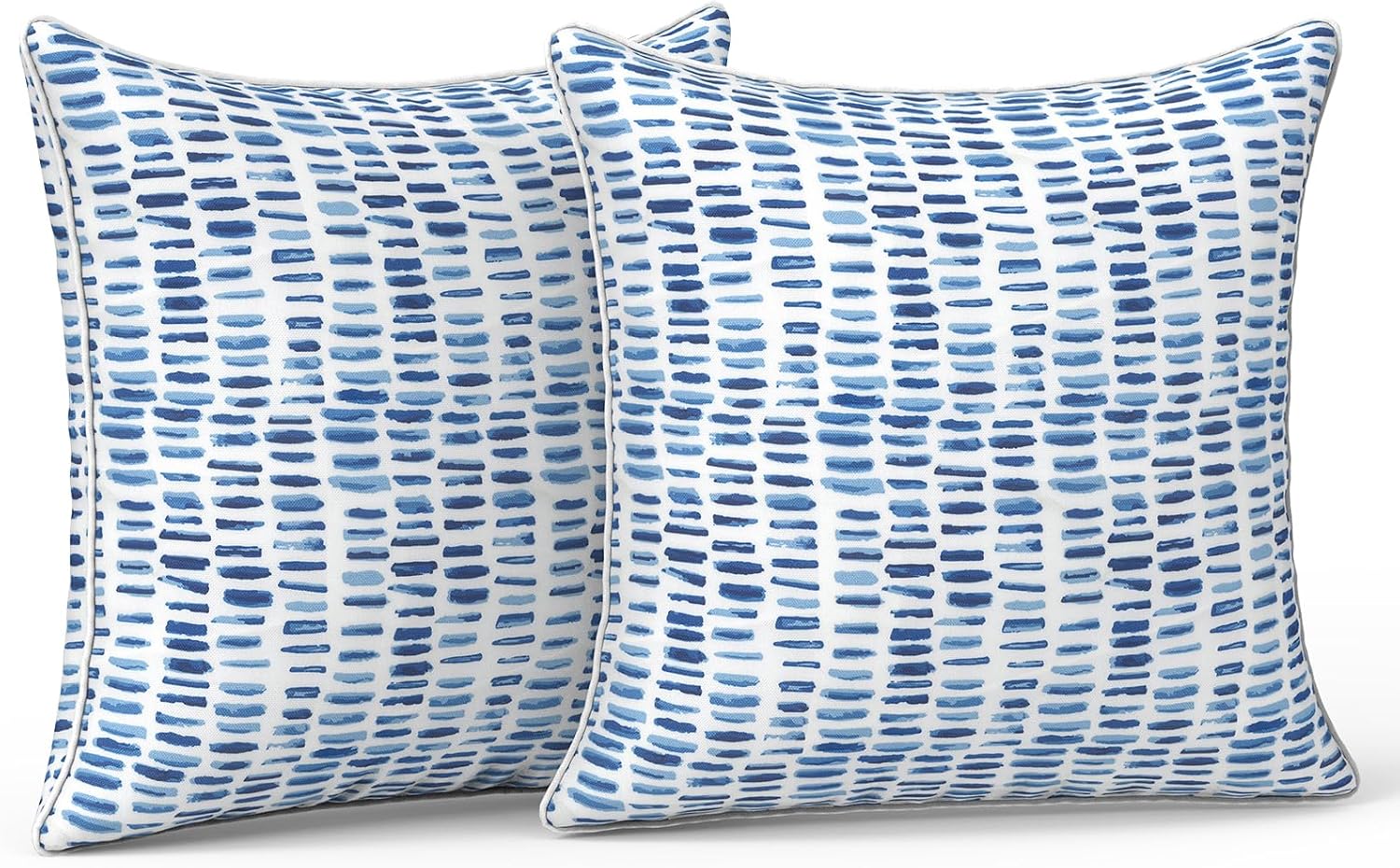 LVTXIII Outdoor Pillow Covers Set of 2, Patio Waterproof Throw Pillow Cases Fade Resistant Accent Pillow Covers for Spring Summer Garden…