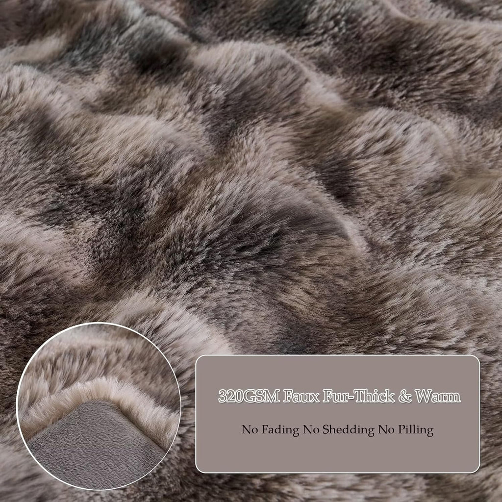 Animebody Luxury Shaggy Faux Fur Body Pillow, Fluffy Bed Pillow with Zipper Closure, Soft Decorative Plush Full Long Pillows, Fuzzy Hug Pillow…