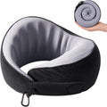 KPNEOL Travel Pillow, 100% Pure Memory Foam Travel Neck Pillow Airplane Neck Support Ergonomic Design for Traveling Suitable for…