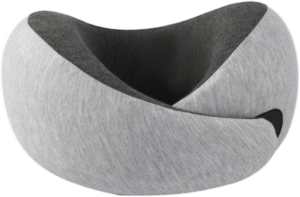 Travel Neck Pillow for Airplane – Memory Foam 360° Support Compact Design Ergonomic Flight Pillow for Sleeping & Neck Support Portable…