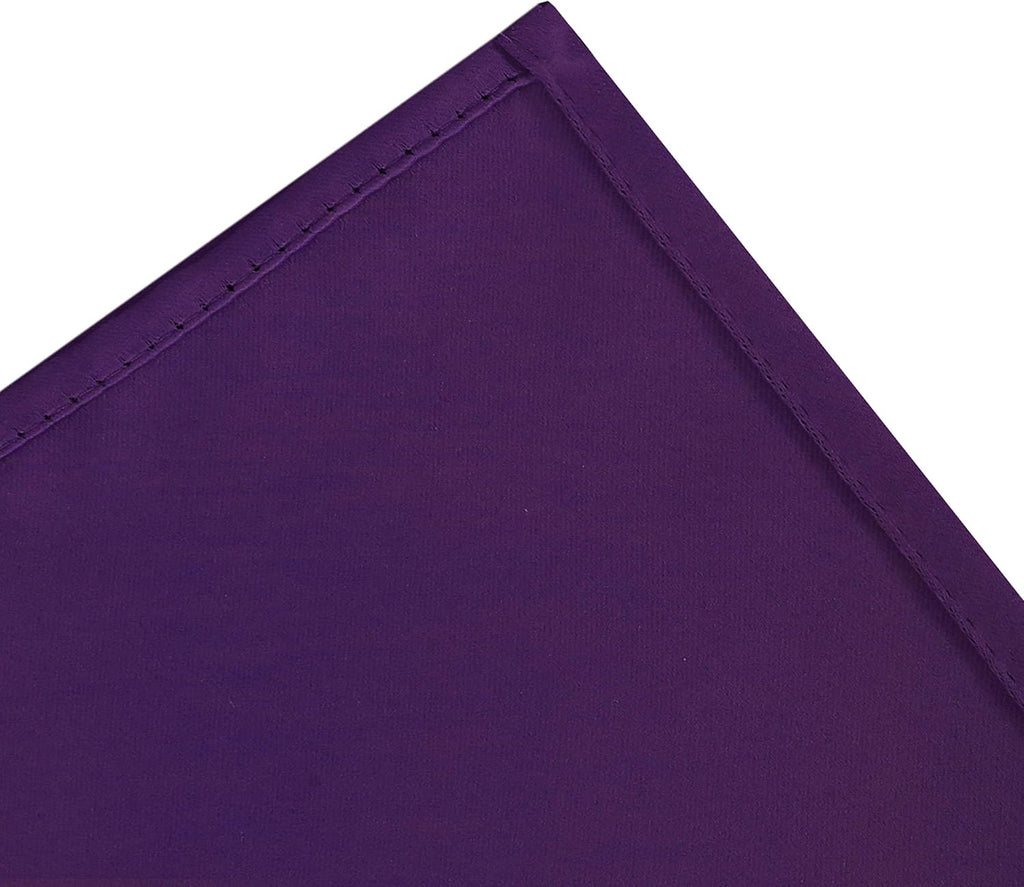 Lemomo Purple Thermal Blackout Curtains/52 x 108 Inch/Set of 2 Panels Room Darkening Curtains for Bedroom 108 Inch silver