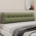 Wedge Pillow King Headboard for Sitting Up in Bed Rest Adult, Triangular Upholstered Stuffed Reading Pillow for Sofa Couch Back Cushions…