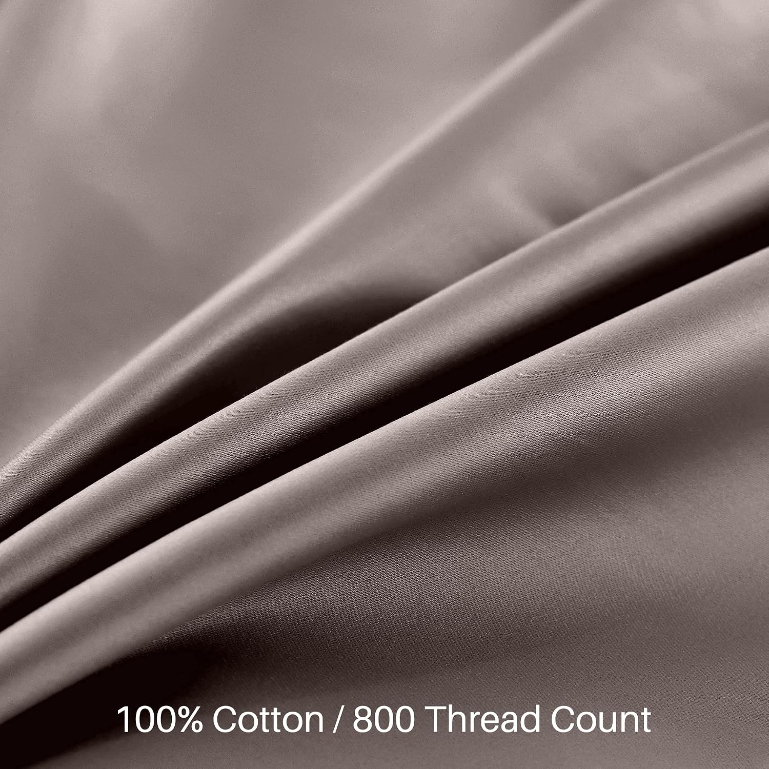 Oubonun 100% Cotton Body Pillowcase - 800 Thread Count/21x54, Moisture Absorbent and Breathable, Hotel Body Pillow Cover for All Seasons, C…
