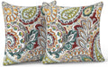 LVTXIII Outdoor Throw Pillow Covers Set of 2, Patio Waterproof Pillow Cases Fade Resistant Accent Pillow Covers for Home and Garden…