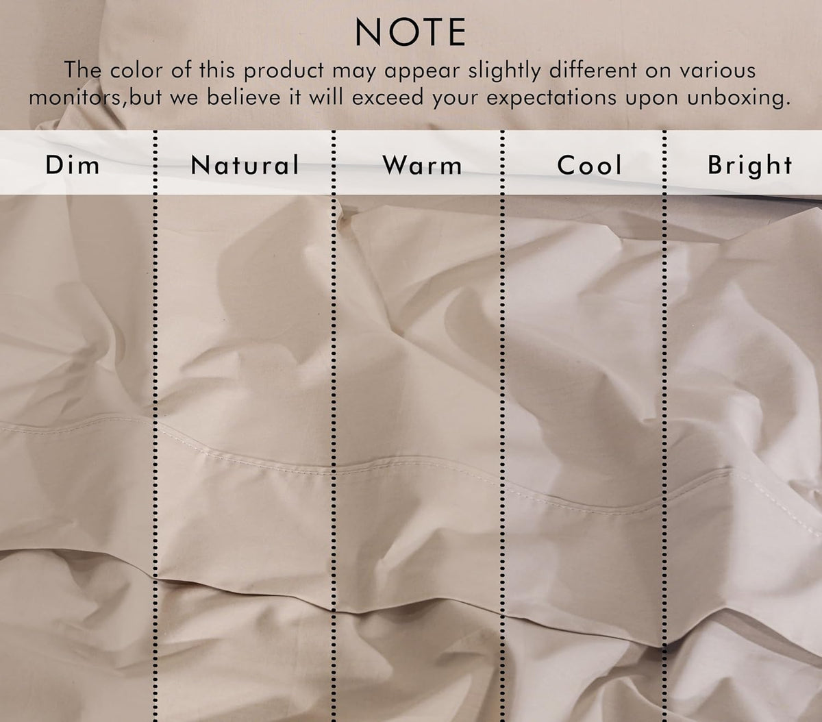 Zoyer 100% Cotton Sheets – Twin XL Size Percale Bedding, Cooling & Breathable, Durable with a Crisp, Soft & Comfortable Feel, 16" Deep Pock…