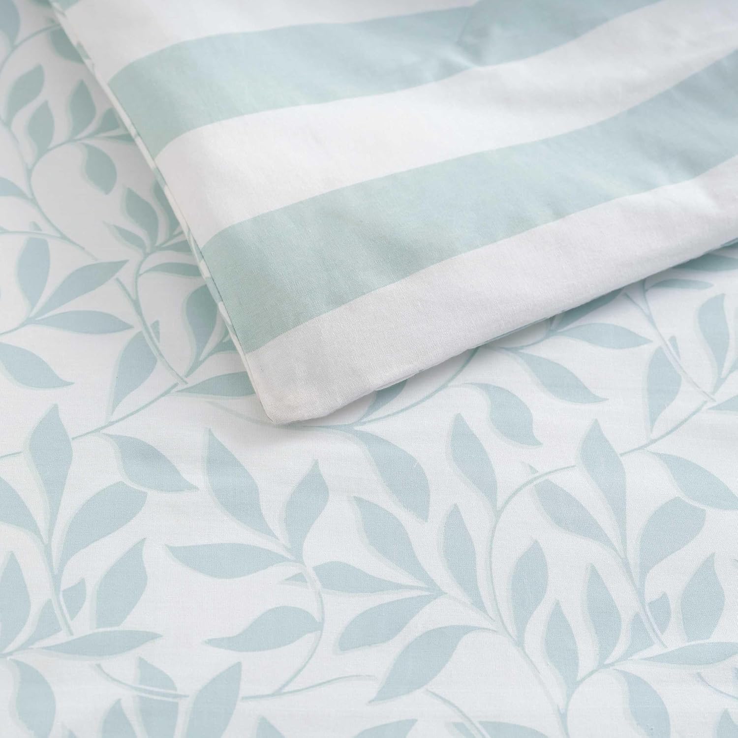 MarthaStewart Martha Stewart - Queen Duvet Cover Set, 100% Naturally Soft & Breathable Cotton Bedding, Lightweight for Year Round Comfort,…