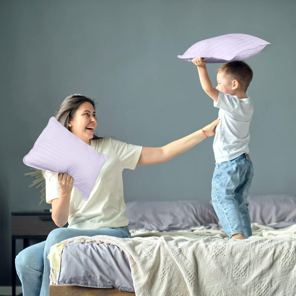 Utopiabedding Utopia Bedding Toddler Pillow (Lavendar, 2 Pack), 13x18 Small Kids Pillow for Sleeping, Soft and Breathable Cotton Blend Shel…