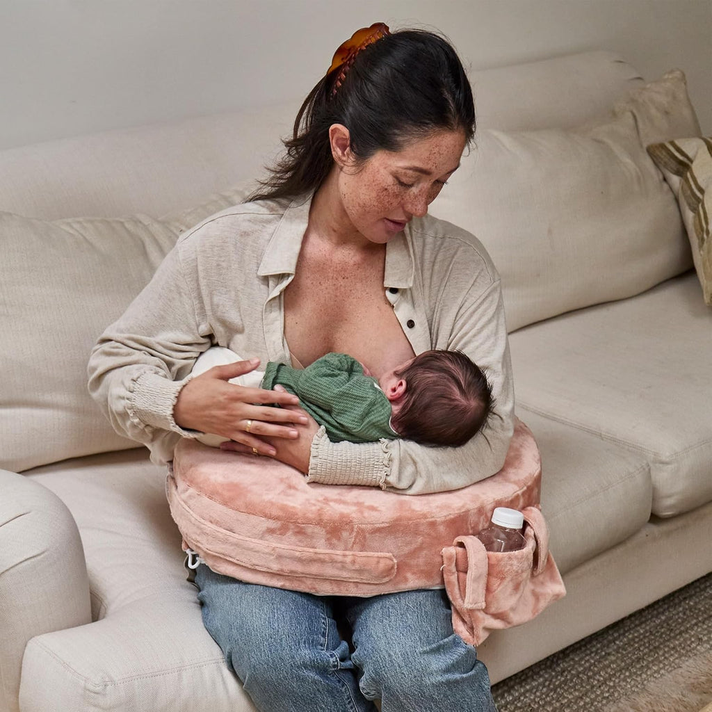 My Brest Friend Super Deluxe Nursing Pillow - Enhanced Comfort & Ergonomic Breastfeeding Pillow for Ultimate Support for Mom & Baby…