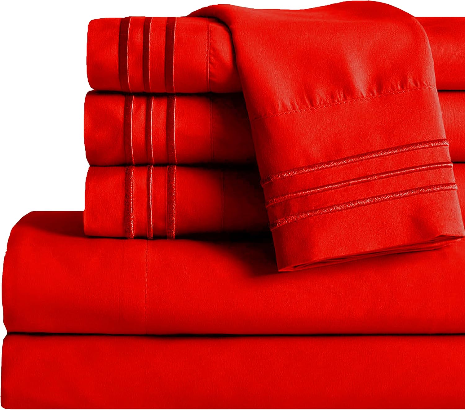 MocassiLuxuryBedding Mocassi Twin XL Sheet Set - Luxury Hotel 1800 Premier Bedding Sheets & Pillowcases - Ultra Soft Breathable & Cooling B…