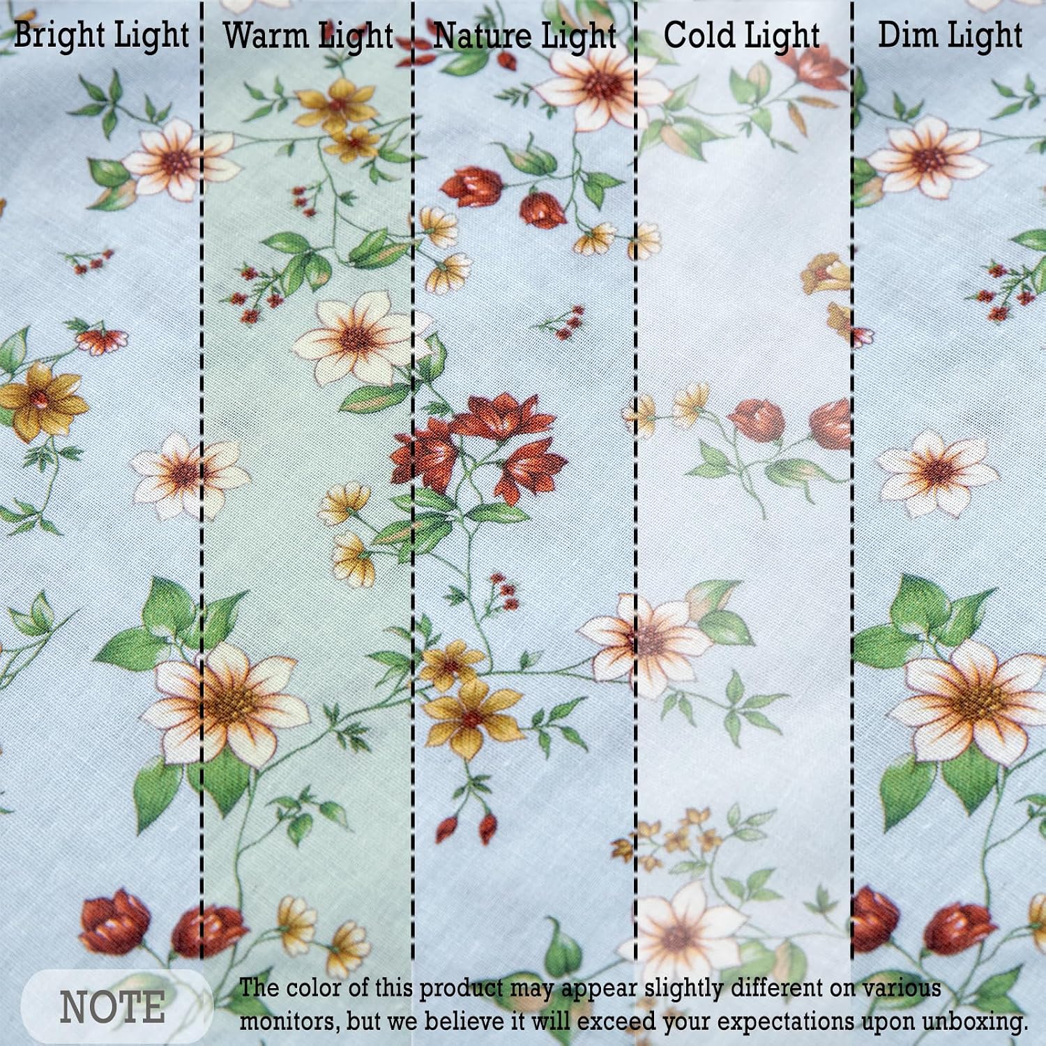 FADFAY Luxury Double Gauze Cotton Full Sheet Set, Vintage Wildflower Floral Muslin Sheets, Ultra Soft Breathable Cottagecore Floral Bed…