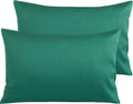 NTBAY Egyptian Cotton Queen Pillowcases - Set of 2, 500 Thread Count Cotton Pillowcases - Soft and Breathable Envelope Closure Pillow…