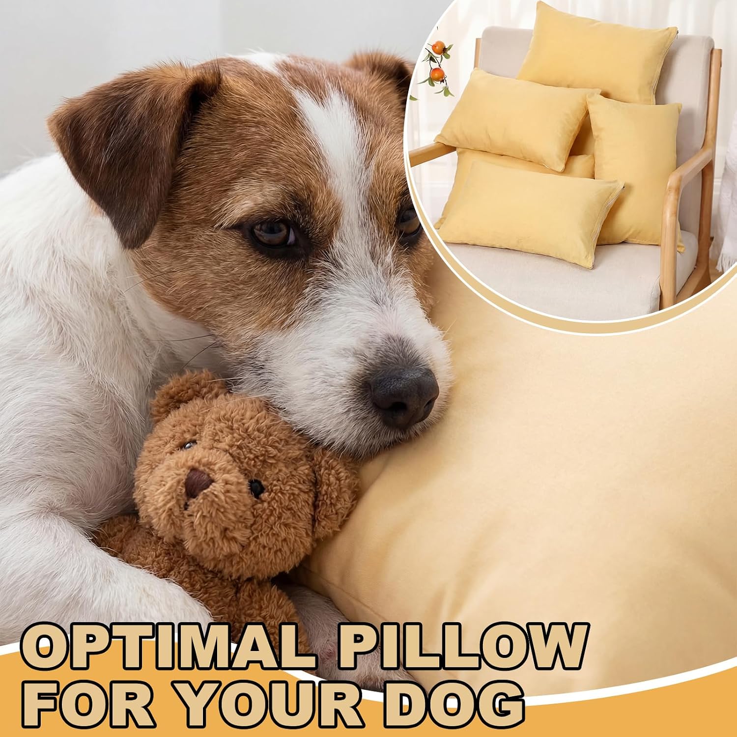 Kigley 6 Pack Mini Pillows Bulk Small Pillows 14"x9" Soft Travel Nap Pillow for Daycare Nap Time Pet Neck Lumbar (Gold) 6 Pack 9 inches Gold