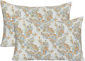 Feather & Stitch 300 TC 100% Cotton King Size Pillowcases 2 piece, Ultra Soft Set of 2 Sateen Weave Pillow Covers with Envelope Closure…