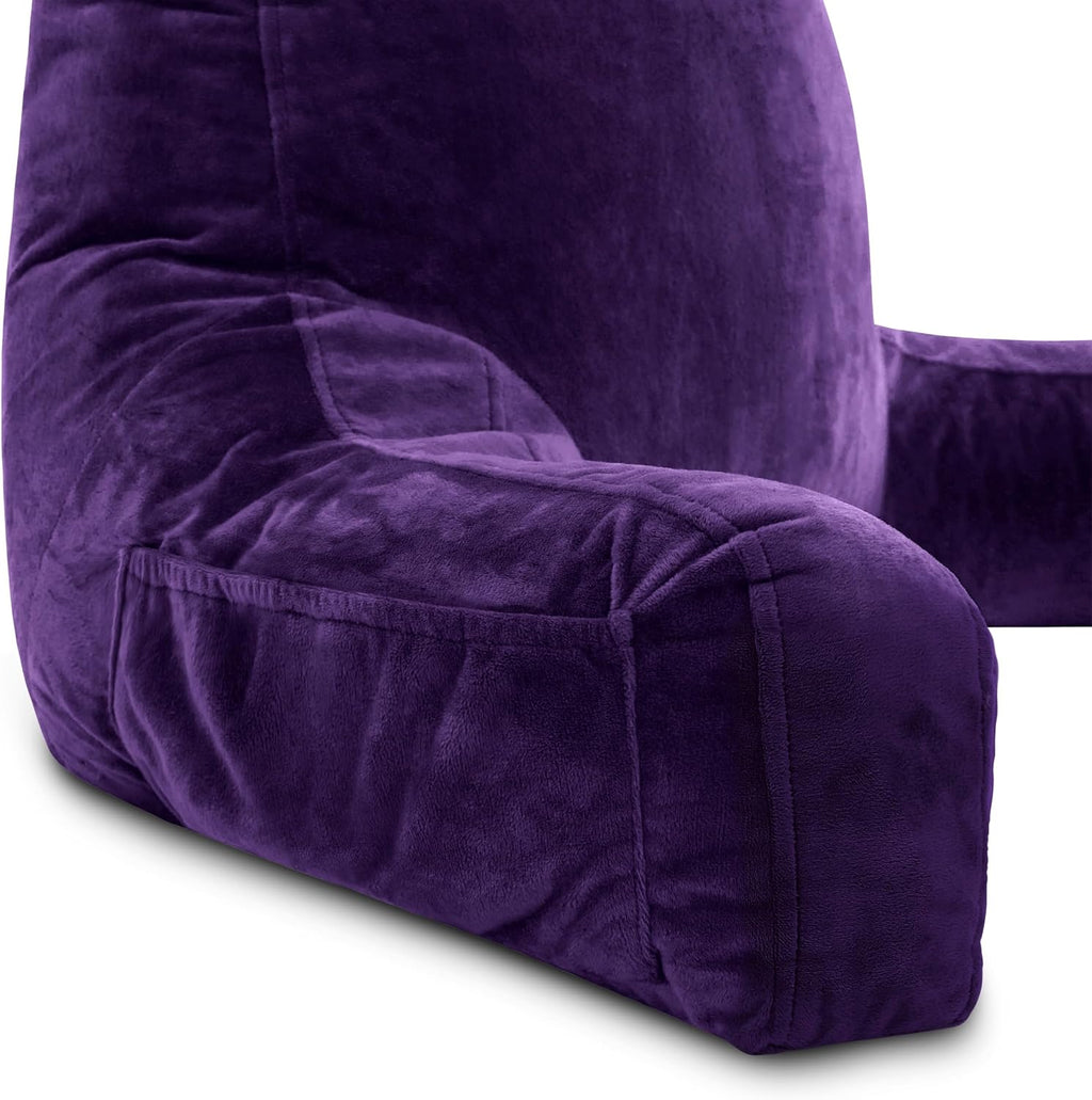 Husband Pillow XXL The Original for Adults - 30" Tall Backrest for Sitting Up in Bed - Firm Support Reading & Bed Rest Pillows for…
