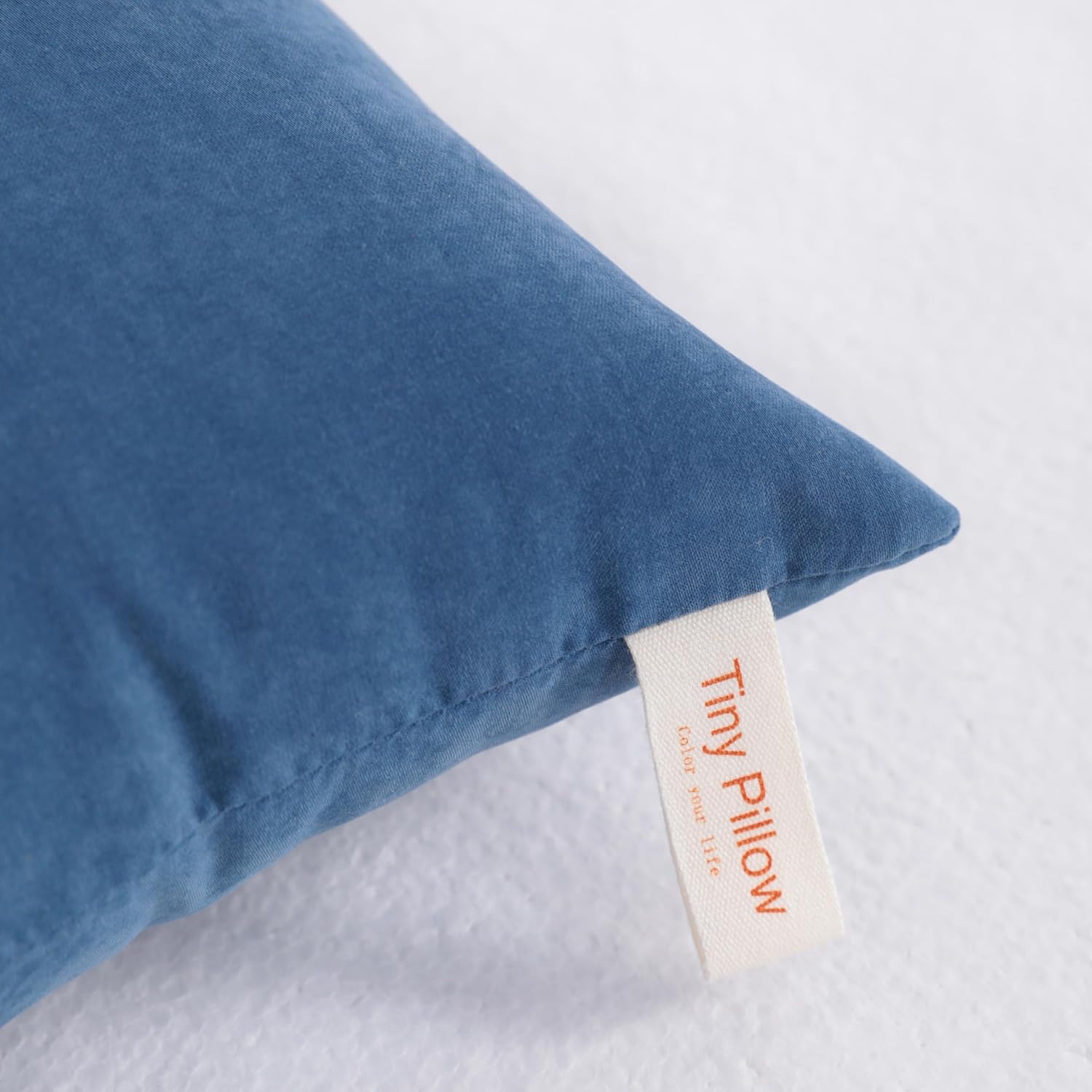 Ntbay Tiny Pillows, Down Alternative 7"x11" Microfiber Mini Pillow for Travel, Pets, Soft Machine Washable Small Pillows for Neck, Wrist, L…