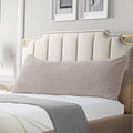 Reafort Sherpa Body Pillow Cover 21" x 54", Plush Fleece Long Body Pillowcase with Zipper Closure, Ultra Soft Fluffy Cozy Decorative…