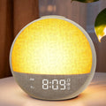 Sunrise Alarm Clock, White Noise Sound Machine with 30 Soothing Sounds, Dimmable Night Light, Natural Sunlight Lamp Gentle Wake Up Light…