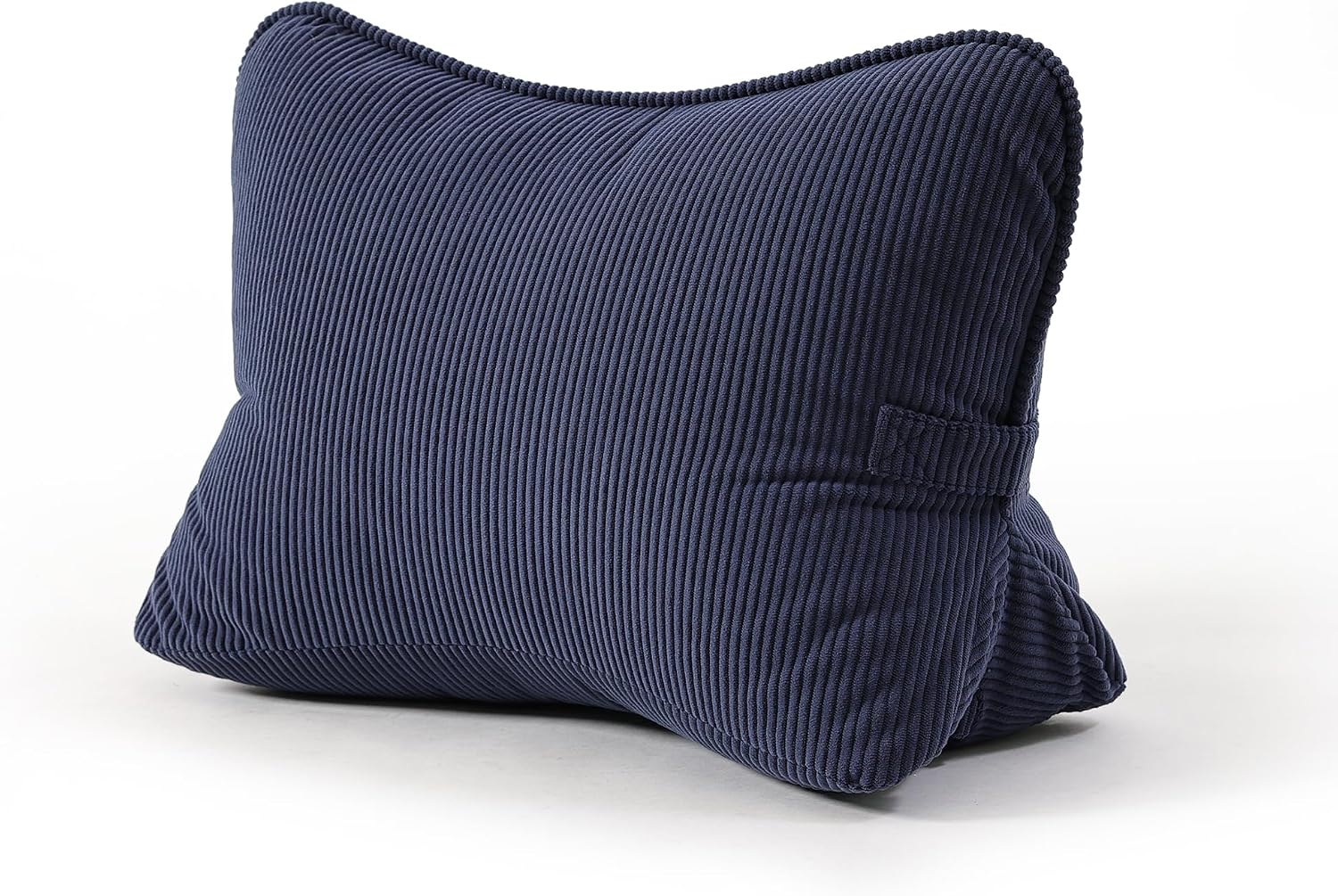 Ailuteie Pat. Pend. Corduroy Wedge Pillow with Lumbar Support, Triangle Cushion for Sofa, Couch, Bed or Recliner, Reading Pillow for Sittin…