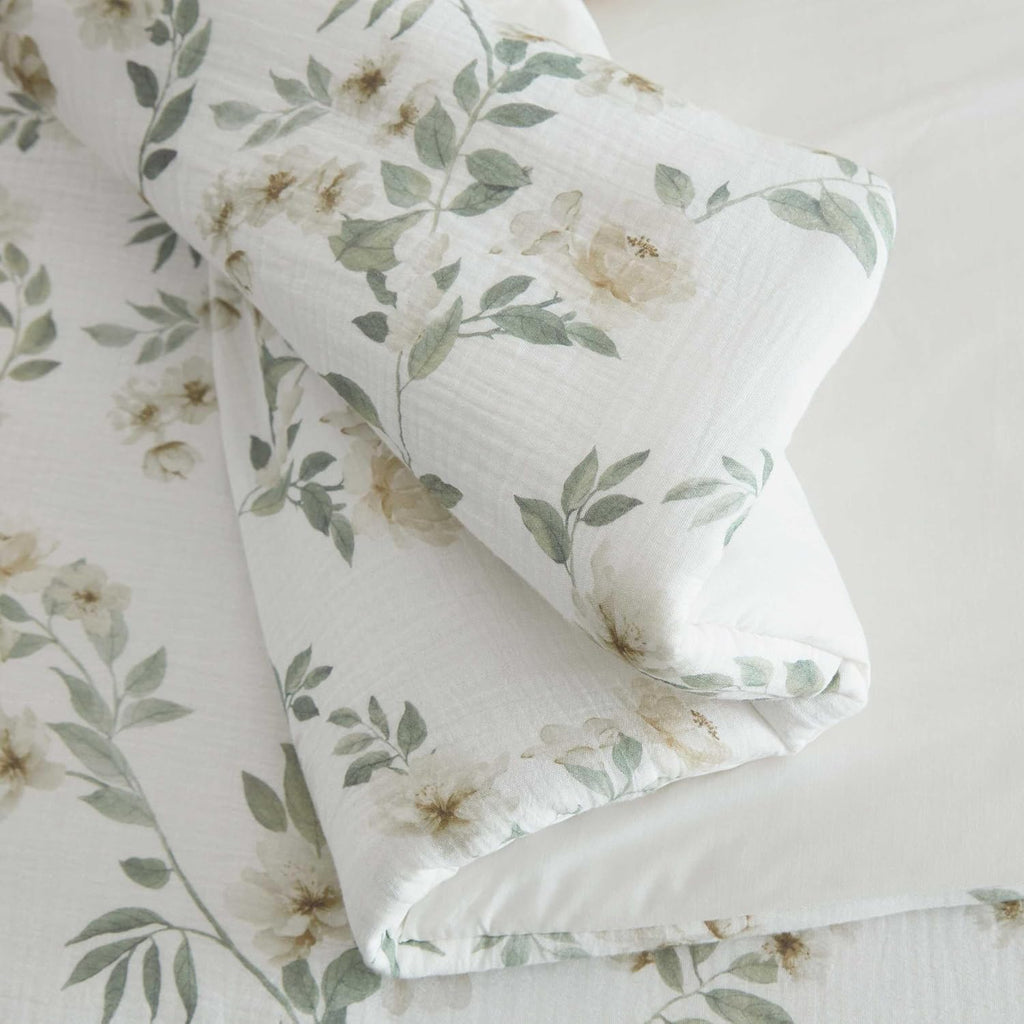 MarthaStewart Martha Stewart - Queen Duvet Cover Set, Soft Cotton with Crisp & Tailored Naturally Smooth Cotton Percale Reverse, Lightweigh…