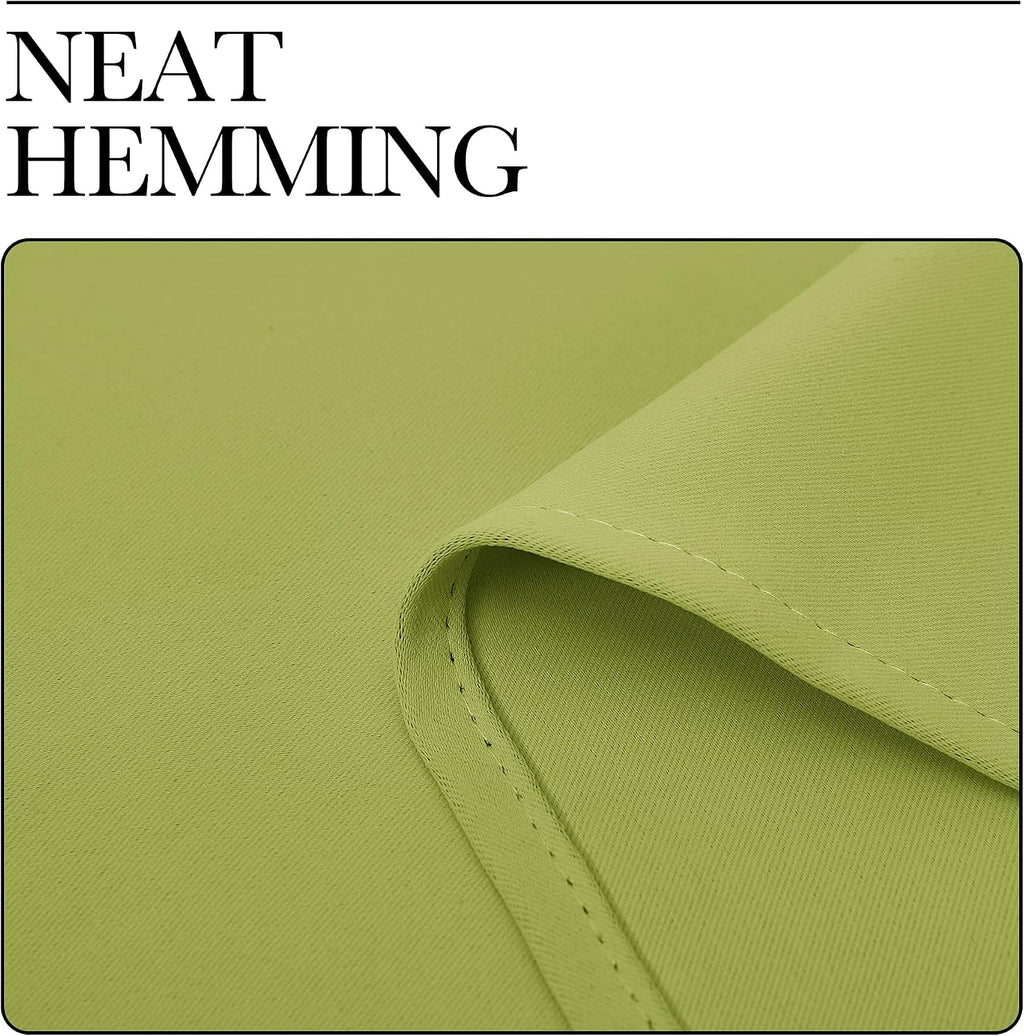 NICETOWN Blackout Curtain Panels for Living Room - (Fresh Green Color) 42x63 Inch, 2 Panels Set, Thermal Insulated Room Darkening…