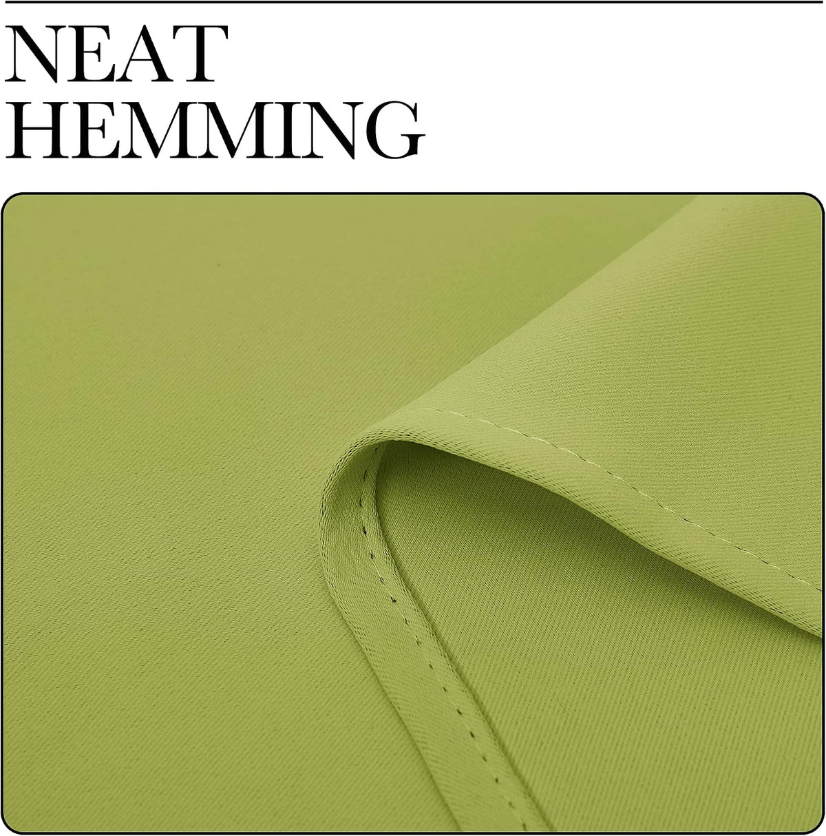 NICETOWN Blackout Curtain Panels for Living Room - (Fresh Green Color) 34x63 Inch, 2 Panels Set, Thermal Insulated Room Darkening…