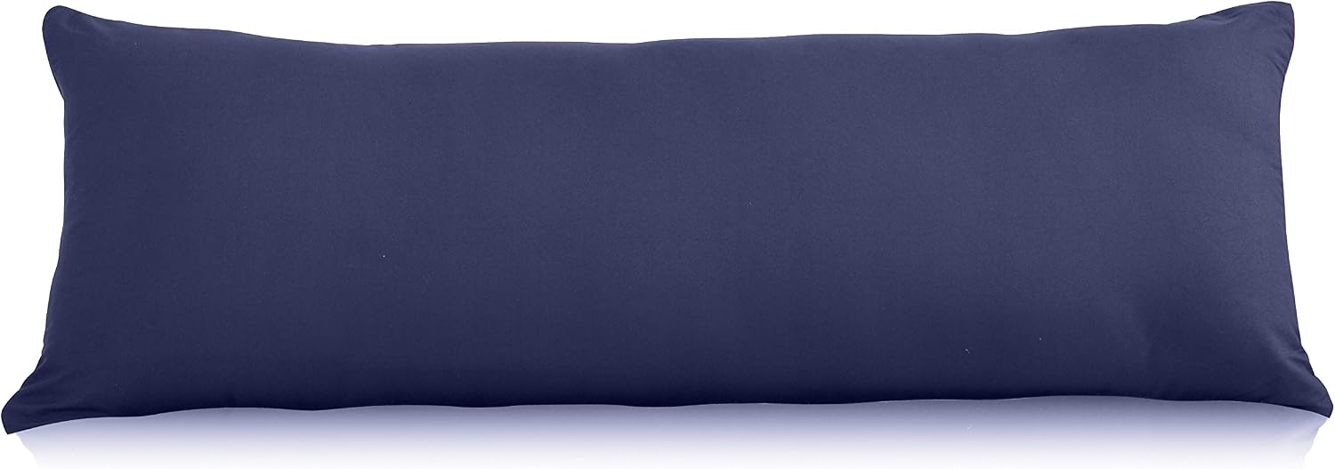 EVOLIVE Ultra Soft Body Pillow Cover 21"x54", Cozy Microfiber Pillowcase with Hidden Zipper, Breathable, Perfect for Pregnancy & Side…
