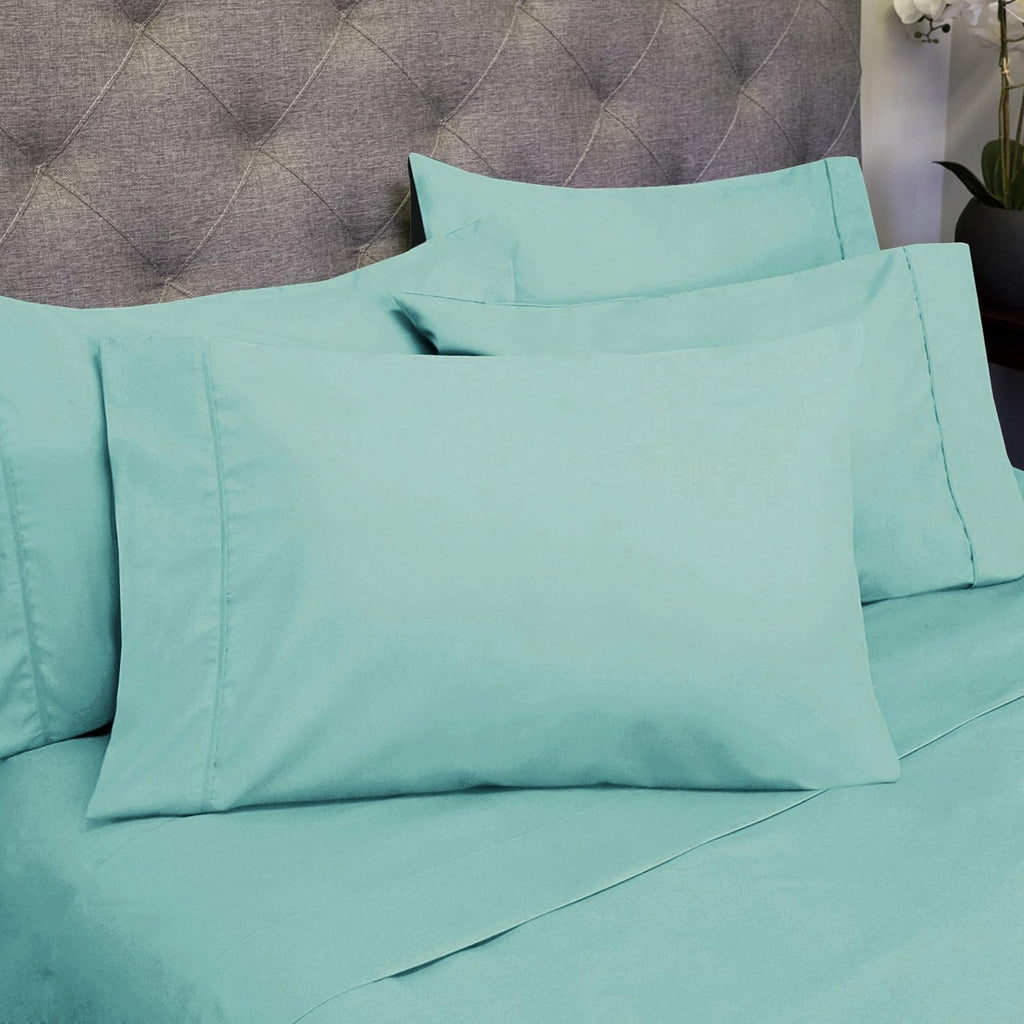 King Size Bed Sheets - 6 Piece 1500 Supreme Collection Fine Brushed Microfiber Deep Pocket King Sheet Set Bedding - 2 Extra Pillow Cases…