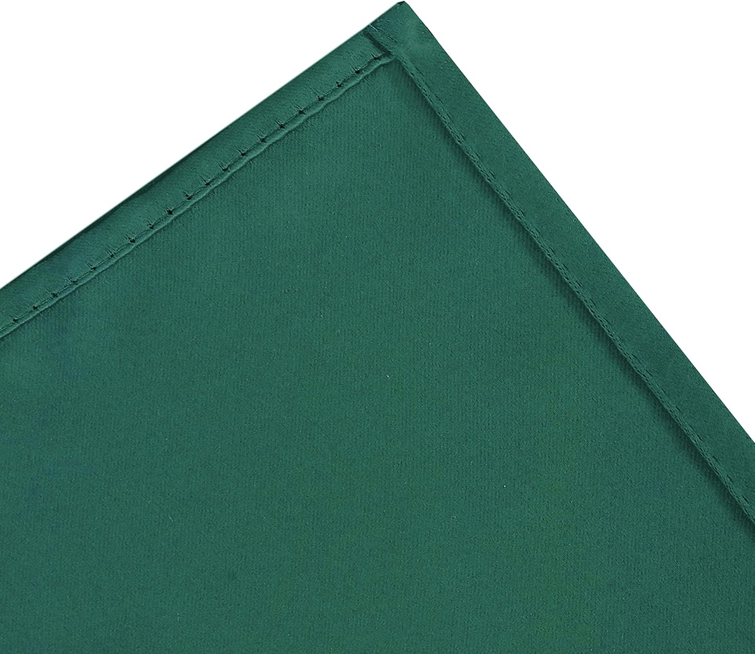 Lemomo Dark Green Thermal Blackout Curtains/52 x 72 Inch/Set of 2 Panels Room Darkening Curtains for Bedroom 72 Inch Green
