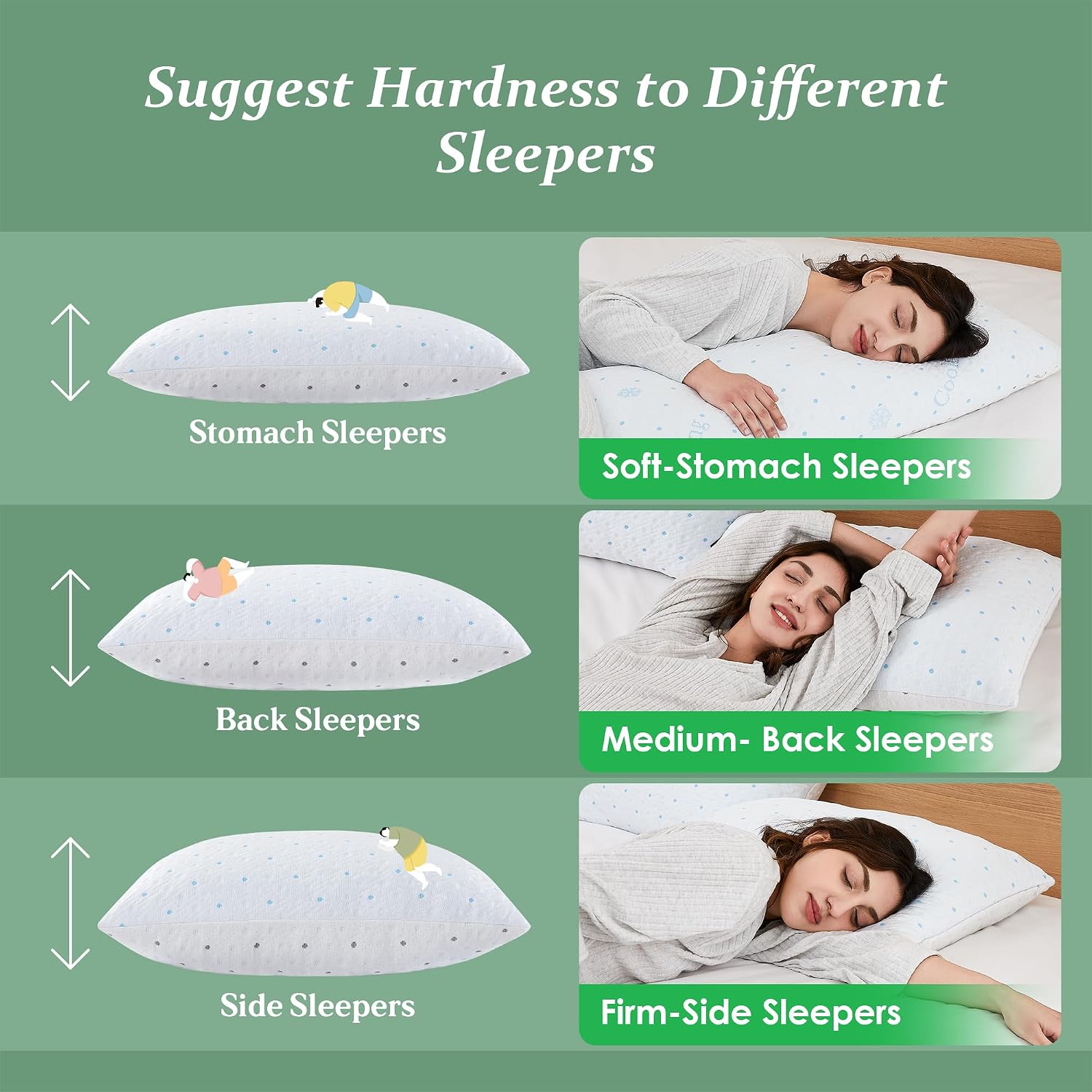 Dreamood Cooling Body Pillow with Pillowcase, Adjustable Shredded Memory Foam Pregnancy Long Full Bed Body Pillows for Adults Side Sleeper…