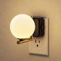JandCase LED Night Light, 3000K Warm Night Lights Plug into Wall, 0-100LM Dimmable Night Lights with Dusk to Dawn Light Sensor, Plug in…