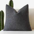 Foindtower Decorative Textured Boucle Throw Pillow Covers Accent Solid Pillow Cases Neutral Soft Cozy Couch Cushion Case for Chair Sofa…
