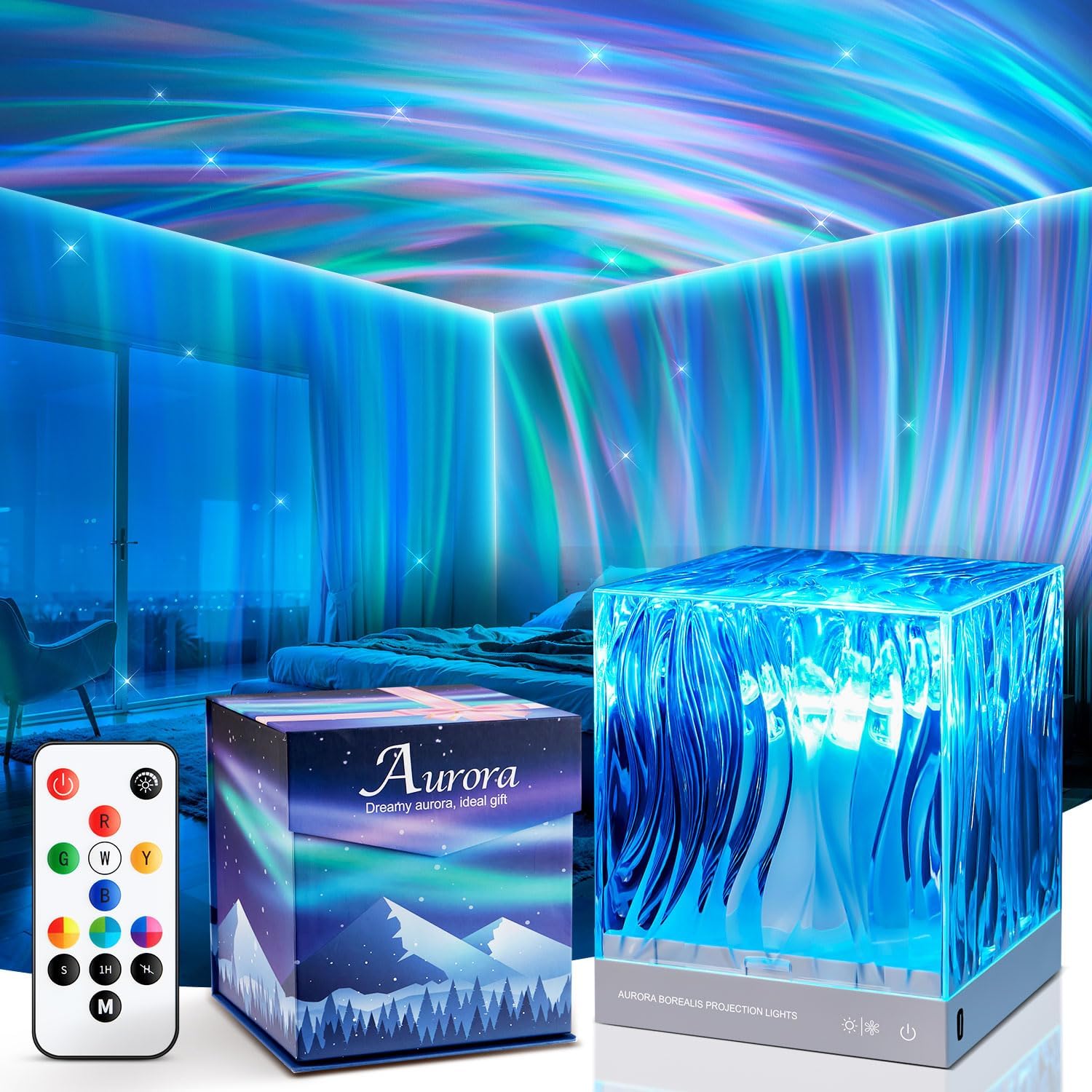 Teen Girl Gifts Trendy Stuff Northern Lights Projector, 18-Color Birthday Gifts for Teen Girls Graduation Gifts for Girls Lava Lamp…