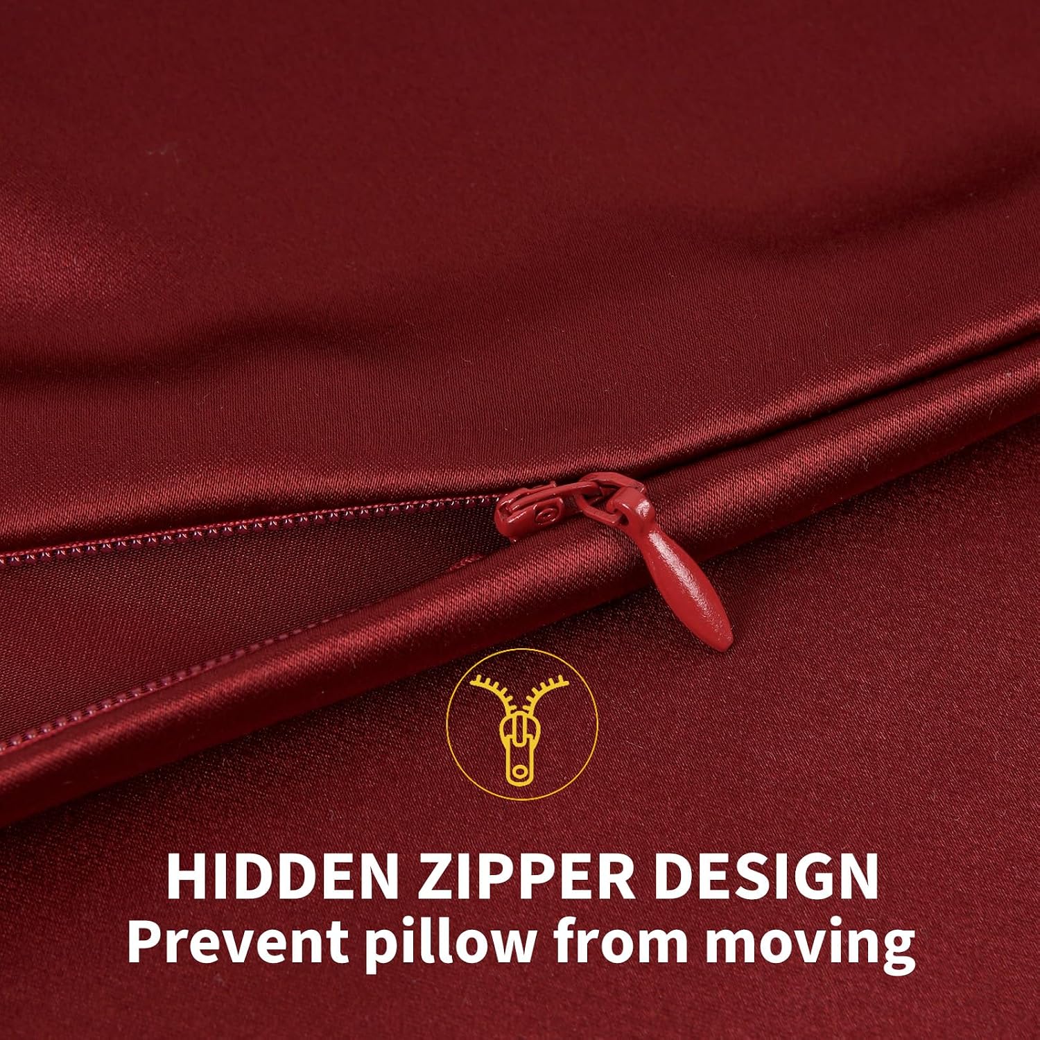 Zimasilk 100% Pure Mulberry Silk Pillowcase for Hair and Skin everyday comfort, Soft and Smooth, Both Sides Grade 6A Silk,600 Thread…