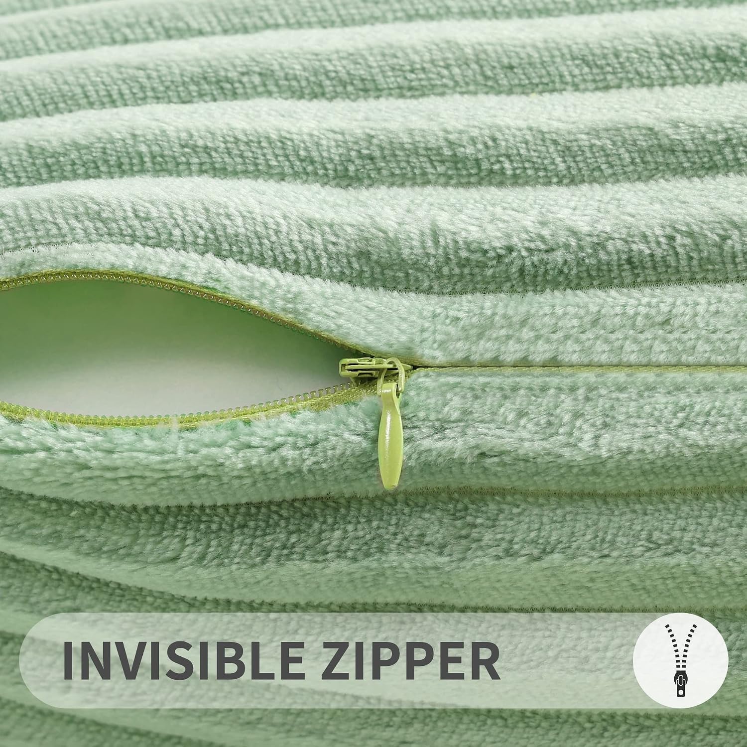 SimmoreHomeDecor Simmore Decorative Summer Throw Pillow Covers 26x26 Set of 2, Soft Natural Plush Flannel Double-Sided Fluffy Couch Euro Sh…