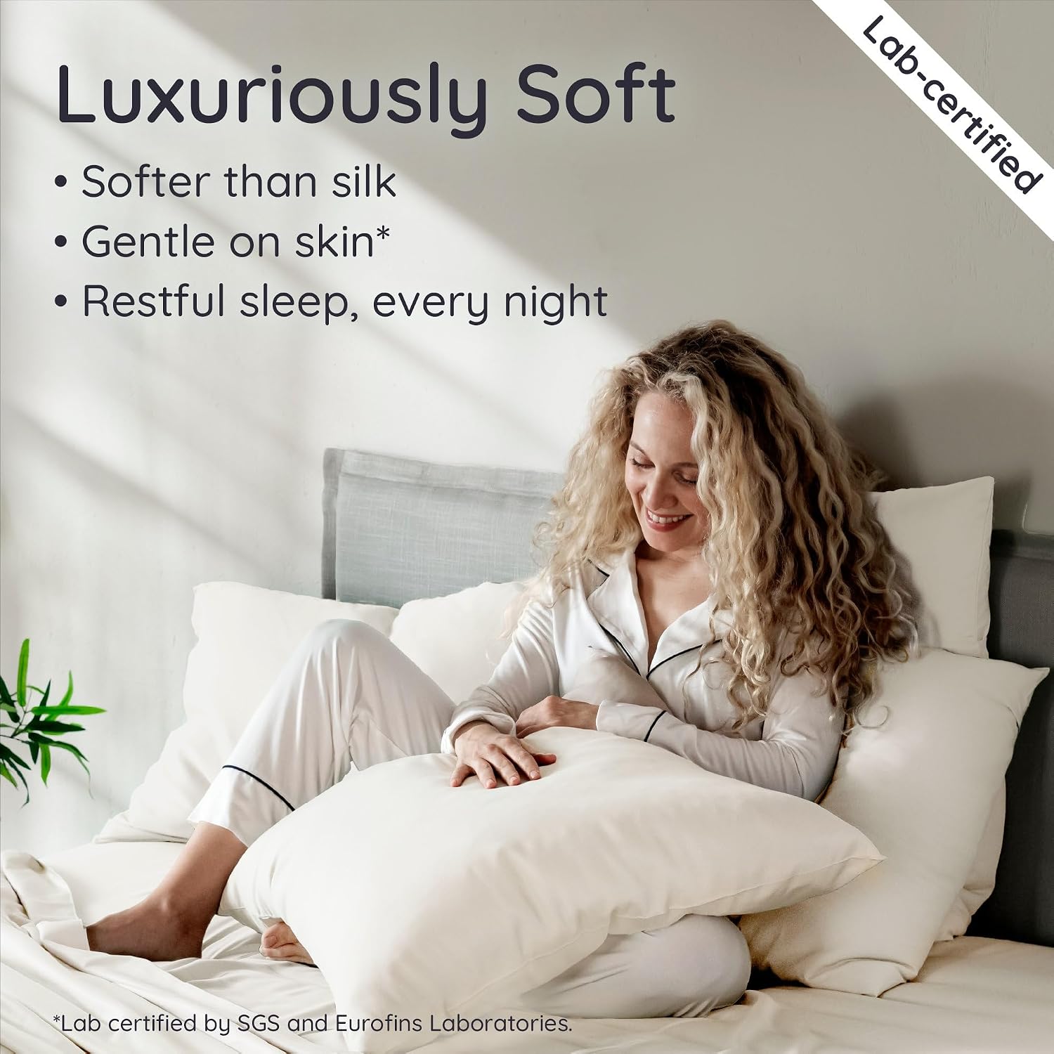 Bambaw 100% Viscose Derived from Bamboo Pillowcases King Size – Set of 2 King Size Cooling Pillow Cases for Ance with Envelope Closure, Bre…