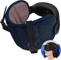 SARISUN Travel Pillows for Airplanes, Airplane Pillow for Long Flight Car Road Trip, Airplane Head Strap with Sleep Eye Mask, 360°…