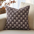 Domvitus Floral Pillow Covers 24x24 Throw Pillow Covers Decorative Farmhouse Block Floral Print Vintage Pillow Cover for Living Room Couch…