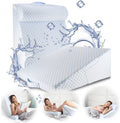 Nestl Bed Wedge Pillow - Wedge Pillow for Sleeping to Reduce Acid Reflux, Wedge Pillows for After Surgery 8-in-1 Triangle Pillow Wedge, Coo…