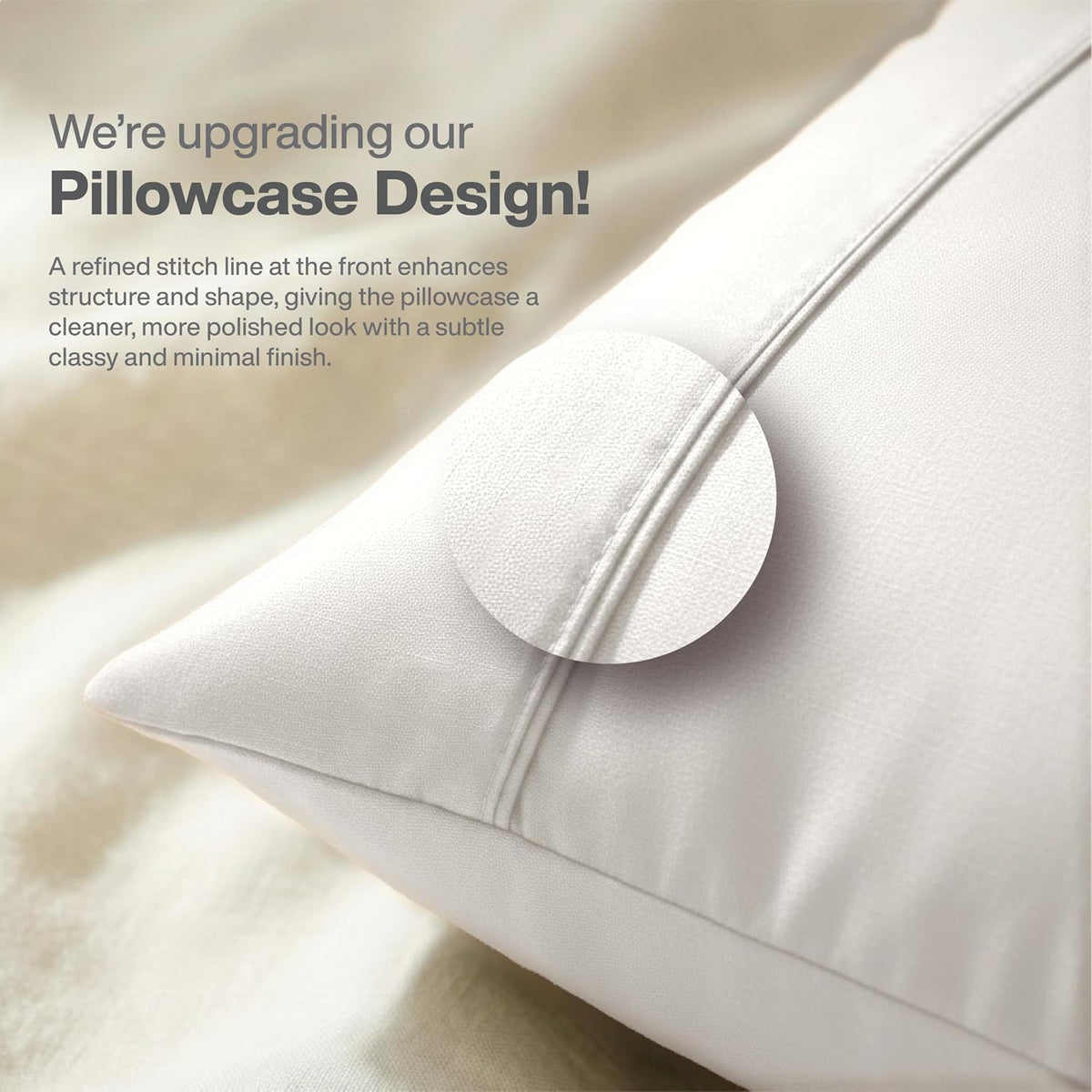 Queensbay Queen Pillow Cases Set of 2, Microfiber Cooling Pillowcases, Soft Breathable Envelope Closure Pillow Covers, Wrinkle Free Easy Ca…