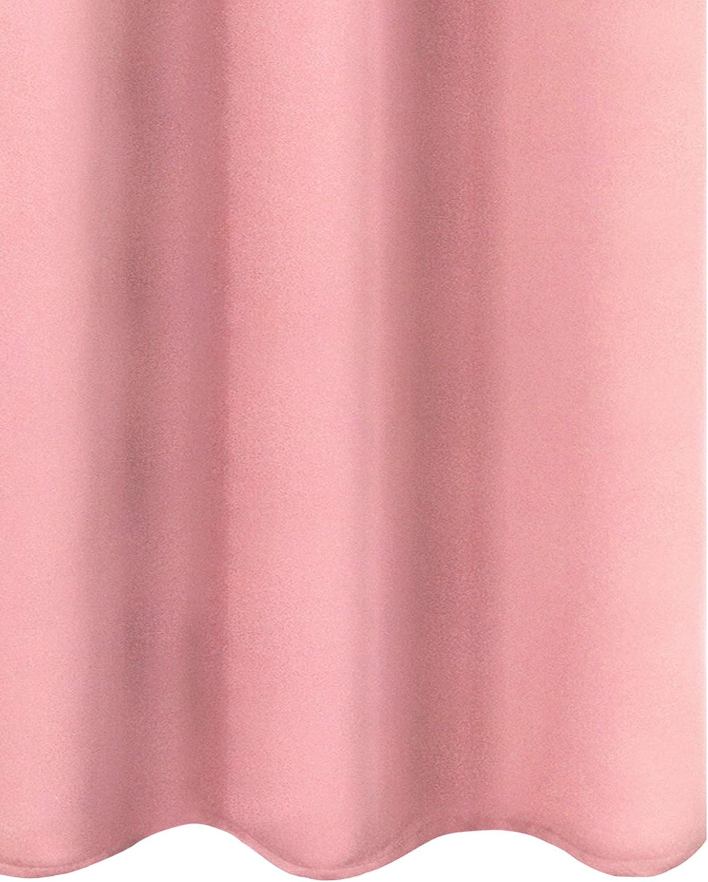 Lemomo Pink Thermal Blackout Curtains/38 x 63 Inch/Set of 2 Panels Room Darkening Curtains for Bedroom 63 Inch Pink
