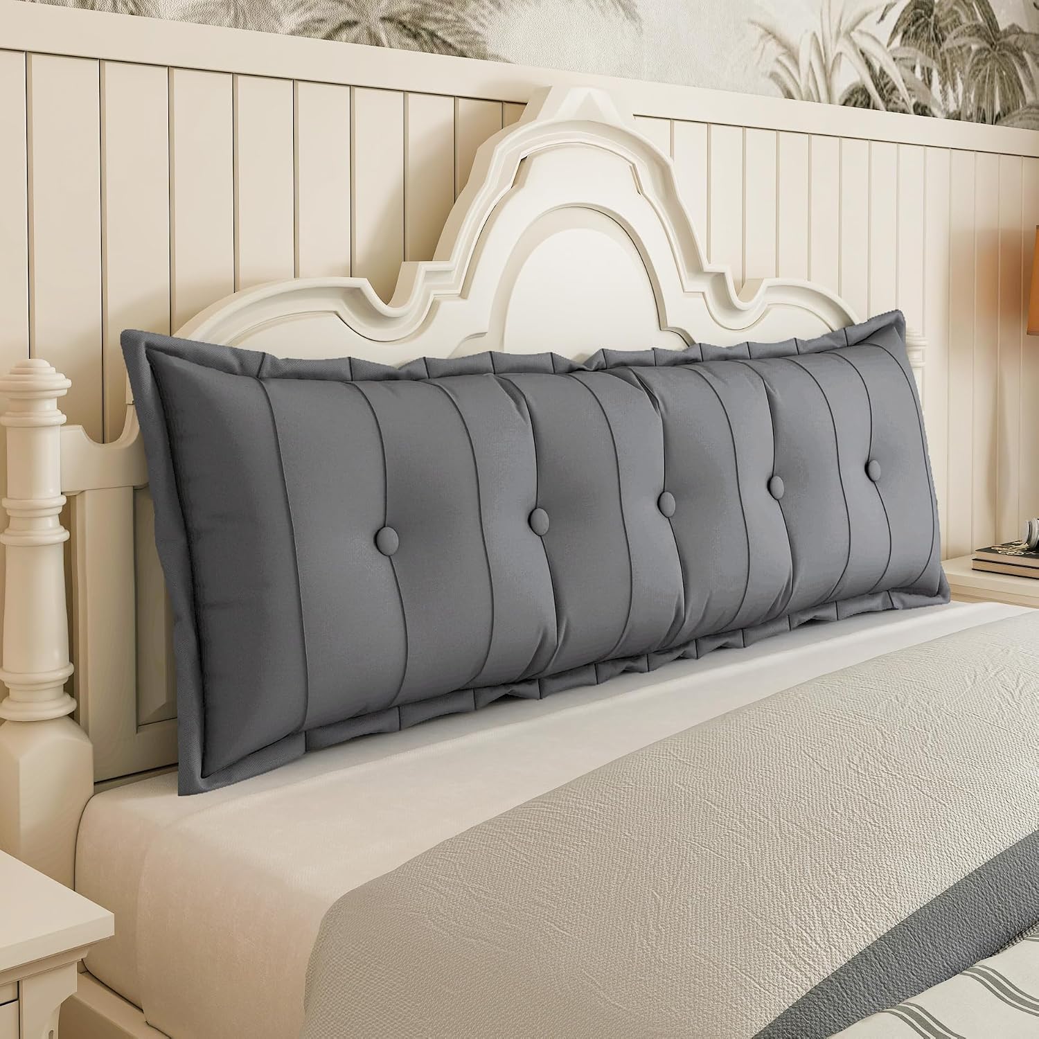 JohnearHomeFashionDecorLife Johnear Headboard Pillow Large Reading Pillows for Sitting in Bed Adult Daybed Cushion Backrest Bolster Pillow…