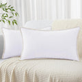 decorUhome Summer Chenille Soft Cozy Throw Pillow Covers 12x20 Set of 2, Modern Farmhouse Boho Velvet Decorative Pillow Cases with Stitched…