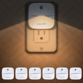 LuxLumin LED Night Lights Plug into Wall with Dusk-to-Dawn Sensor, Automatically Turn on and Off, Night Light for…